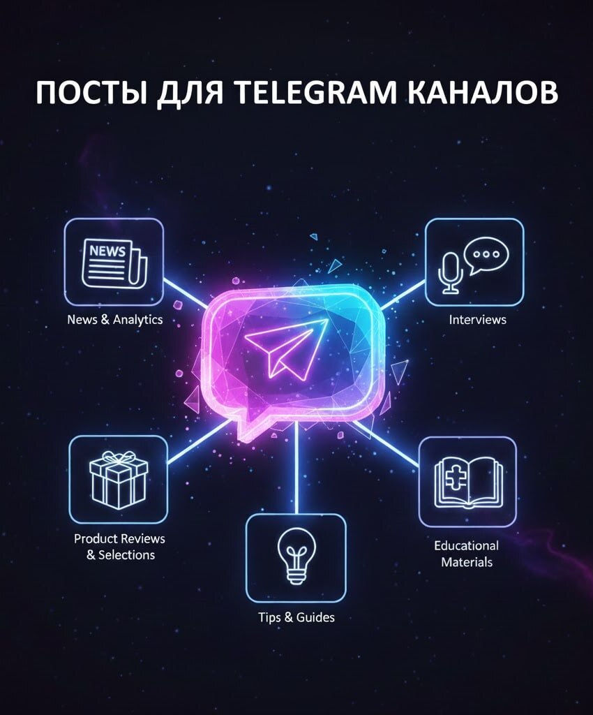 Telegram посты — превью
